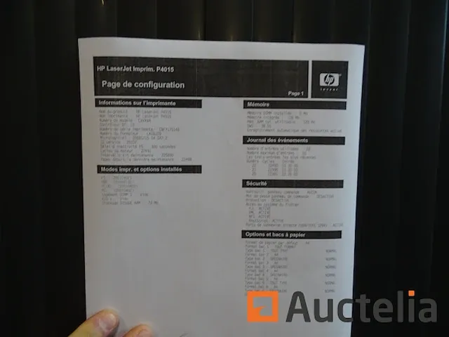 Printer op wielen hp laserjet p4015 cxxxxa - afbeelding 1 van  11