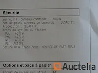 Printer op wielen hp laserjet serie 4345 mfp q3944a - afbeelding 7 van  13