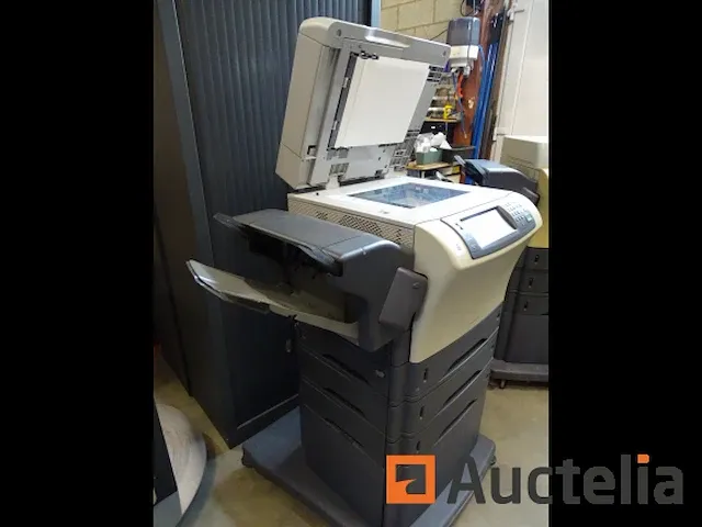 Printer op wielen hp laserjet serie 4345 mfp q3944a - afbeelding 8 van  13