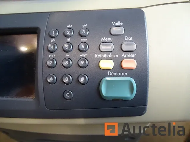Printer op wielen hp laserjet serie 4345 mfp q3944a - afbeelding 12 van  13