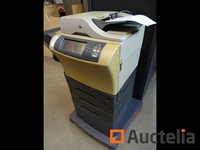 Printer op wielen hp laserjet serie 4345 mfp q3944a - afbeelding 3 van  14
