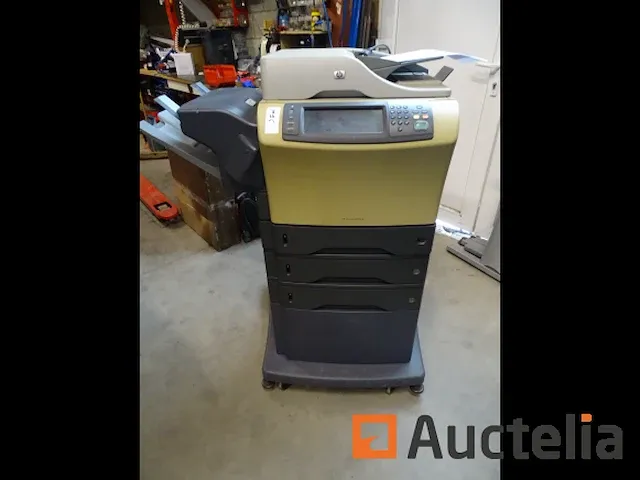 Printer op wielen hp laserjet serie 4345 mfp q3944a - afbeelding 8 van  14