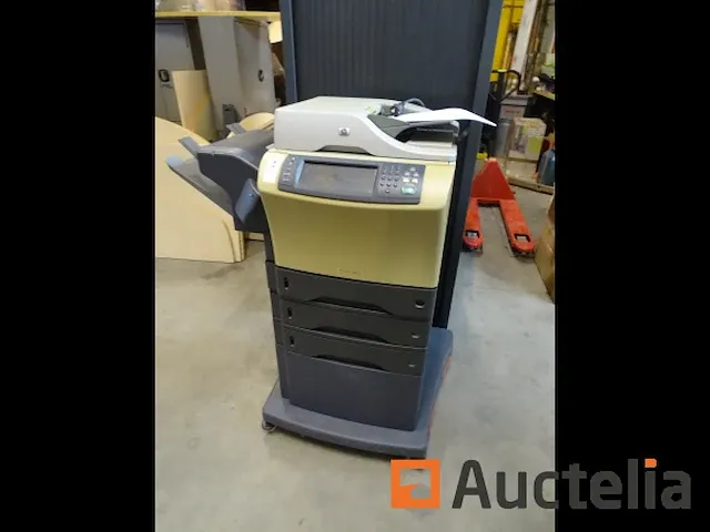 Printer op wielen hp laserjet serie 4345 mfp q3944a - afbeelding 9 van  14