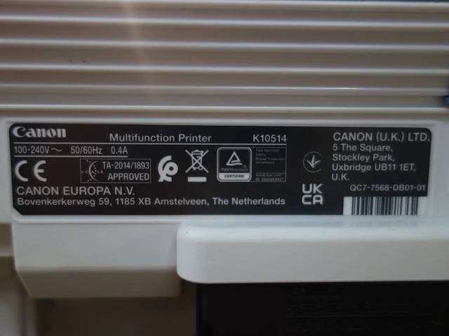 Printer pixma met scherm hp - afbeelding 5 van  9