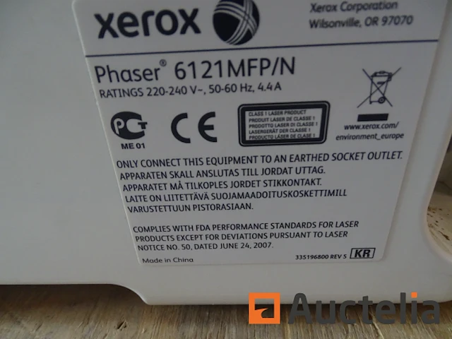 Printer xerox phaser 6121 mfp/n - afbeelding 5 van  7