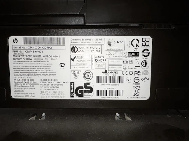 Printer/copier hp officejet pro 8600 - afbeelding 5 van  5