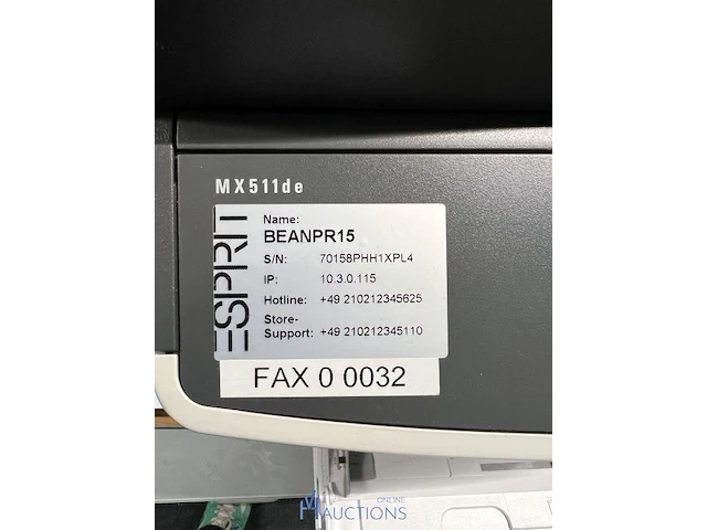 Printer/fax lexmark - afbeelding 5 van  5
