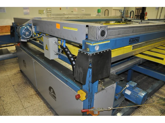 Printing machine fleischle with all accessories and conveyors - afbeelding 1 van  13