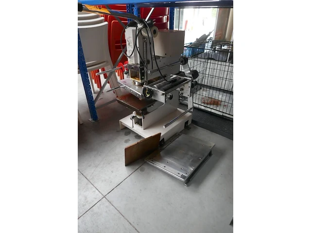Printpress foliedrukmachine quingdao wt - mts 355 - afbeelding 6 van  9