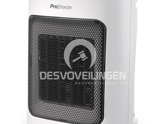 Pro breeze 2000 w mini keramische ventilatorkachel - afbeelding 1 van  5