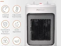 Pro breeze 2000 w mini keramische ventilatorkachel - afbeelding 3 van  4