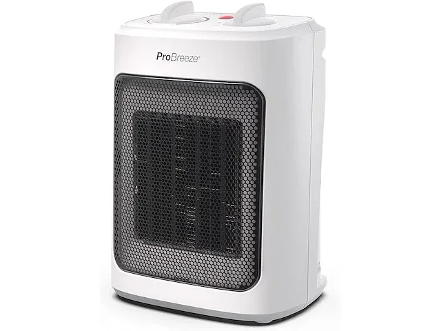 Pro breeze 2000 w mini keramische ventilatorkachel - afbeelding 1 van  4