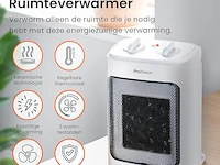 Pro breeze 2000 w mini keramische ventilatorkachel - afbeelding 2 van  2