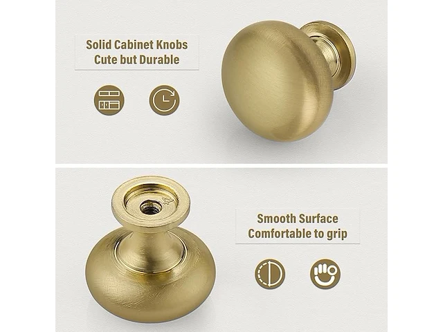 Probrico 12 stuks solide kast deur knop - afbeelding 5 van  5