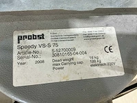 Probst speedy vs2 / vs-s 75 tegeltiller - afbeelding 3 van  6