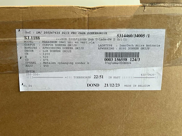 Procasa badkamermeubelset - afbeelding 7 van  9