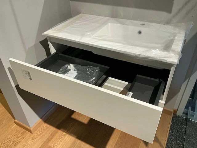 Procasa kivu quadra badkamermeubel met spiegelkast - afbeelding 3 van  6