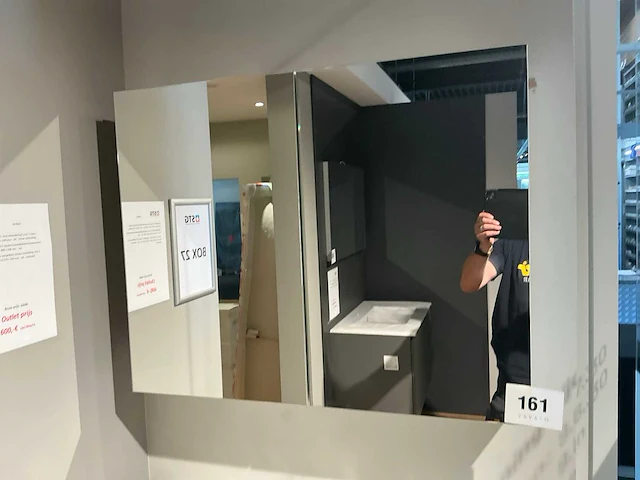 Procasa kivu quadra badkamermeubel met spiegelkast - afbeelding 5 van  6