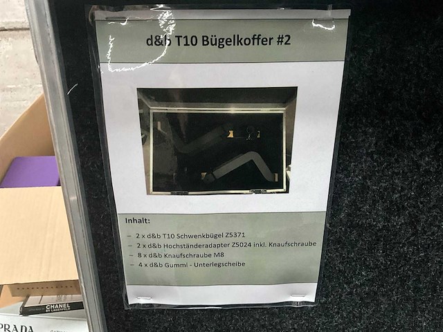 Procase d&b t10 beugel flightcase - afbeelding 3 van  7