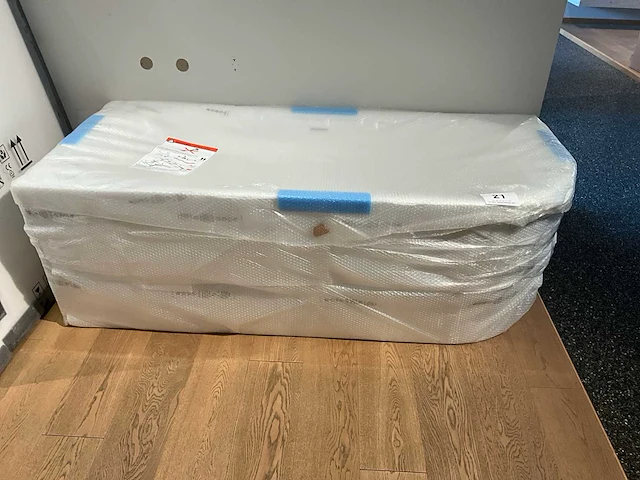 Procase navajo 2.0 back to wall hoekbad met sleufoverloop - afbeelding 3 van  4