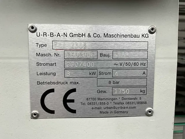 Productielijn urban pvc en fba 2502 beslagschroever - afbeelding 6 van  26