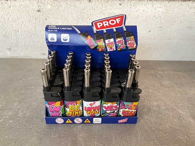 Prof aansteker in display (100x) - afbeelding 5 van  5