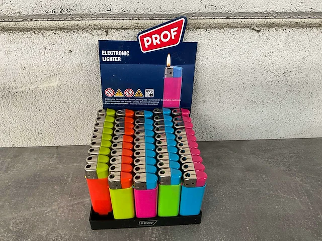 Prof diverse aanstekers (600x) - afbeelding 2 van  14