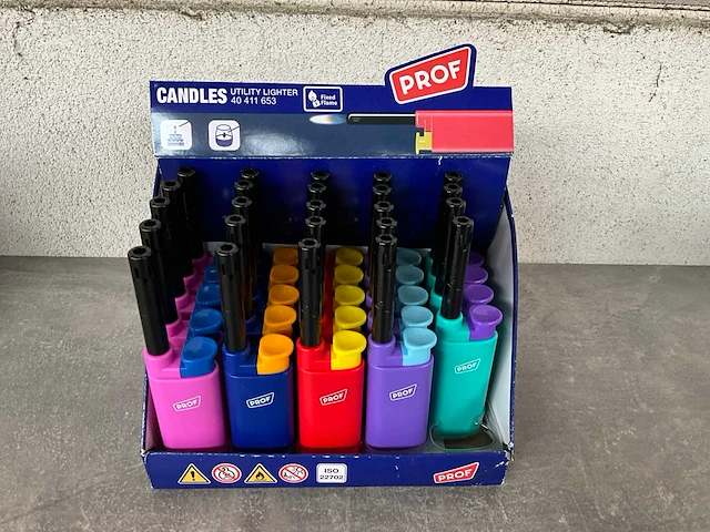 Prof diverse gas aanstekers (298x) - afbeelding 5 van  9