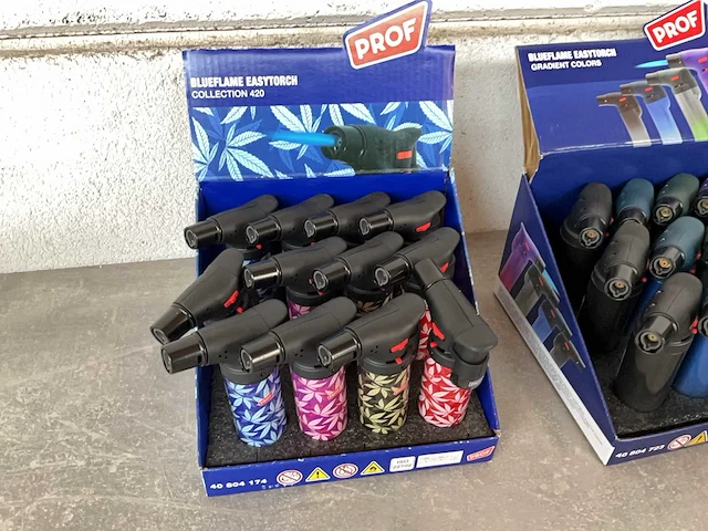 Prof torch aansteker in display (60x) - afbeelding 6 van  6