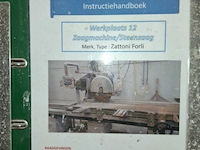 Profesionele steenzaag zattoni forli - afbeelding 6 van  10