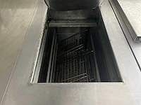 Professioneel rvs kookeiland , 380v - afbeelding 3 van  16
