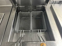 Professioneel rvs kookeiland , 380v - afbeelding 5 van  16