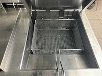 Professioneel rvs kookeiland , 380v - afbeelding 6 van  16