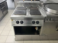Professioneel rvs kookeiland , 380v - afbeelding 9 van  16