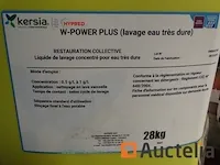 Professioneel wasmiddel voor het wassen tafelgerei kersia w vermogen plus (28 kg) - afbeelding 2 van  8