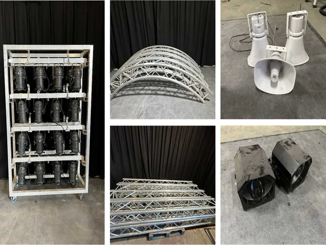 Professionele audiovisuele & event materialen - herstal - 26/03/2024