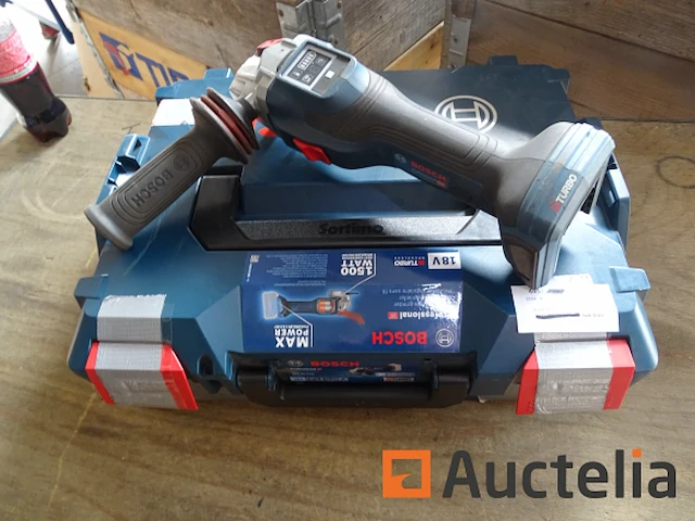 Professionele biturbo haakse accuslijper 18 v bosch gws 18v-15 sc in de systainer - afbeelding 5 van  12