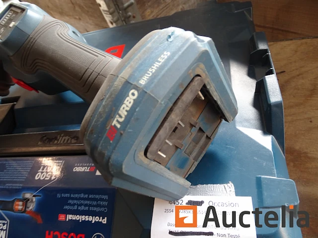 Professionele biturbo haakse accuslijper 18 v bosch gws 18v-15 sc in de systainer - afbeelding 7 van  12