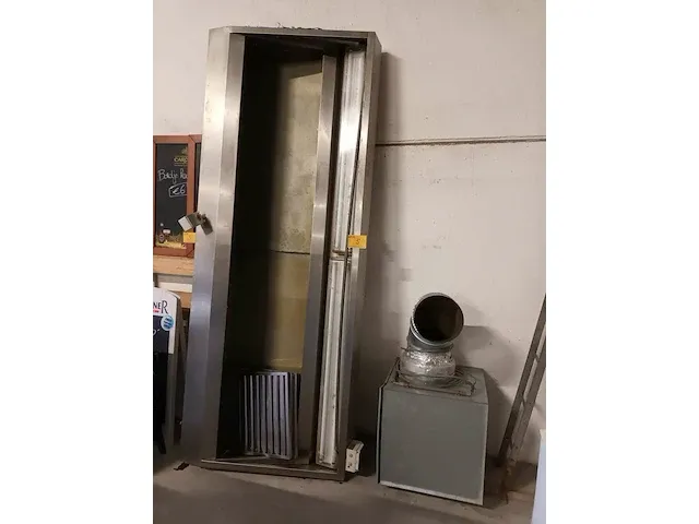 Professionele dampkap in rvs - afbeelding 1 van  4