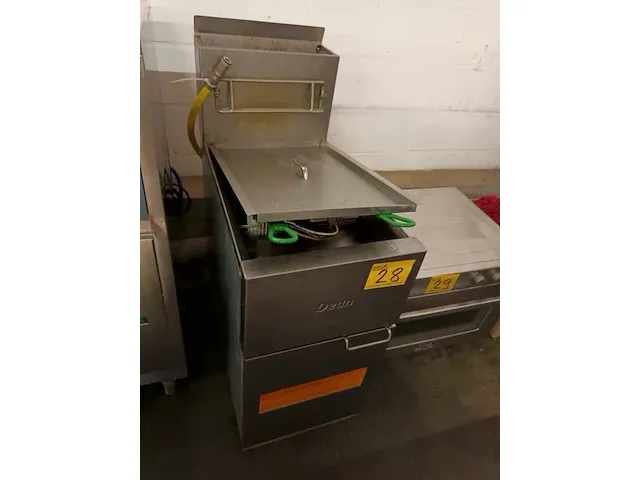 Professionele friteuse op gas dean - afbeelding 1 van  6