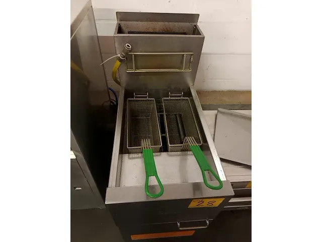 Professionele friteuse op gas dean - afbeelding 3 van  6