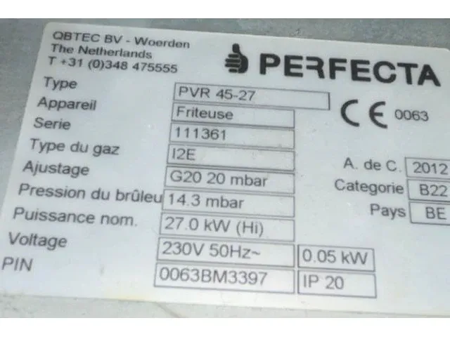 Professionele friteuse perfecta - afbeelding 6 van  20