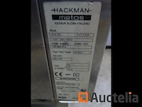 Professionele gasoven op steun roestvrij staal hackman-metos hcm 6g - afbeelding 10 van  14