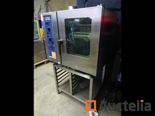 Professionele gasoven op steun roestvrij staal hackman-metos hcm 6g - afbeelding 13 van  14