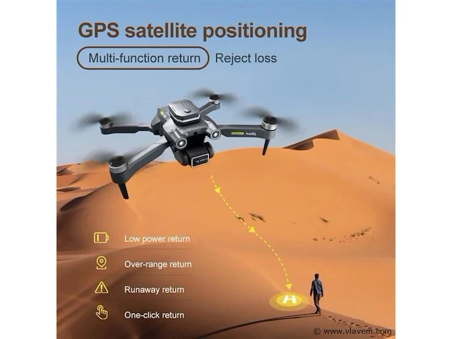 Professionele gps drone met 4k hd - afbeelding 3 van  11