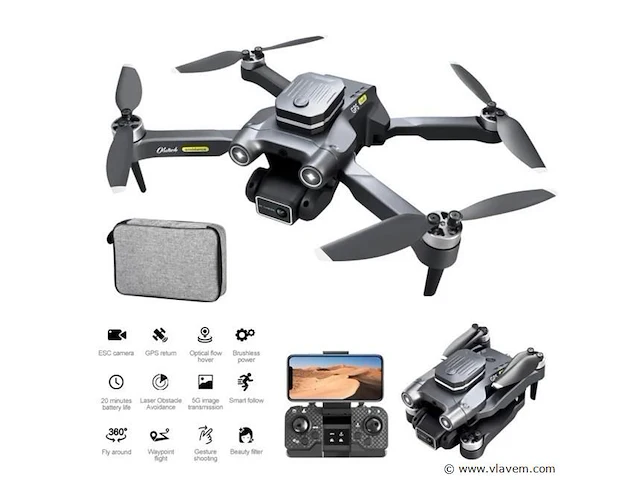 Professionele gps drone met 4k hd - afbeelding 5 van  11