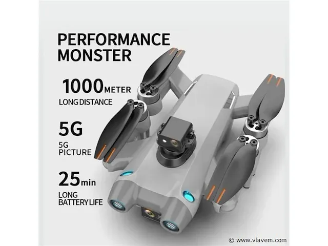 Professionele gps drone met 8k hd camera 4k - afbeelding 13 van  14