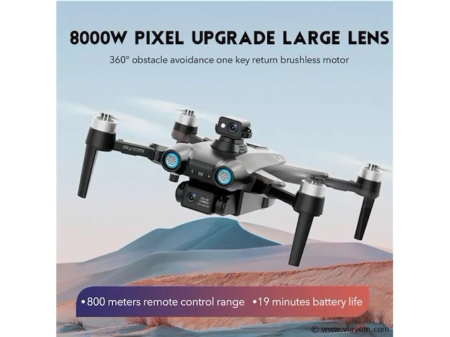 Professionele gps drone met 8k hd camera 4k - afbeelding 6 van  14