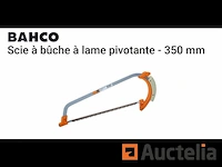 Professionele houtzaag met zwenkzaagblad - 350 mm bahco - afbeelding 1 van  5