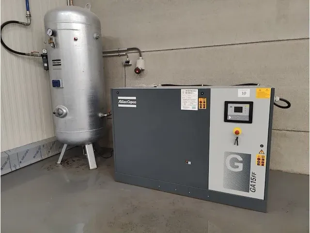 Professionele luchtcompressor atlas copco ga15ff - afbeelding 1 van  13